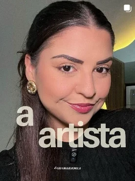 Post: bastidores com a Débora